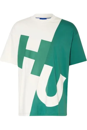 HUGO BOSS Homme, Tops, Blanc, Taille: S T-Shirt Casual