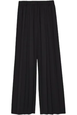 Joseph Femme, Pantalons, Noir, Taille: 40 FR Pantalon Tibre Airy Plissé