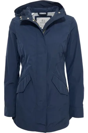 Woolrich Femme, Vestes, Bleu, Taille: 36 FR Parka d`inspiration arctique
