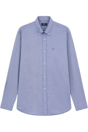 Paul & Shark Homme, Chemises, Bleu, Taille: 2XL Chemise Casual