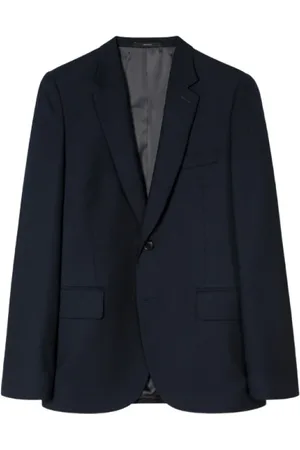 Paul Smith Femme, Vestes, Bleu, Taille: 34 FR Blazer Bleu Marine Coupe Ajustée