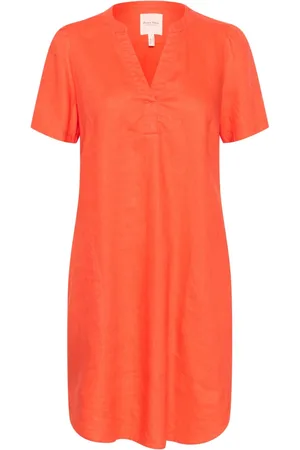 Part Two Femme, Robes, Rose, Taille: 36 FR Robe en lin