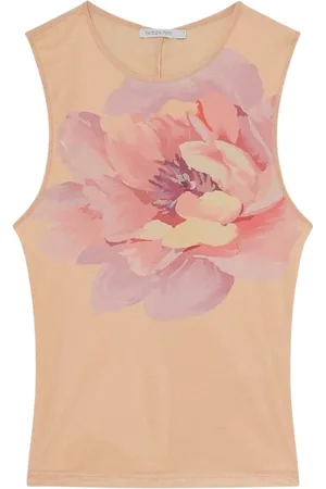 Patrizia Pepe Femme, Tops, Multicolore, Taille: 38 FR Haut imprimé Style 2M4429J285