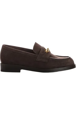 Jimmy Choo Femme, Chaussures, Brun, Taille: 38 1/2 EU Mocassins Diamond Maddie