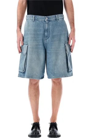 J.W.Anderson Homme, Shorts, Bleu, Taille: M Cargo Denim Shorts