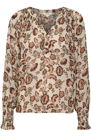 Part Two Femme, Blouses et Chemises, , Taille: 42 FR Blouse à Imprimé Floral Japonais
