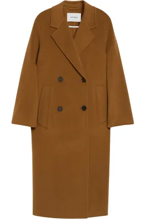 Ivy & Oak Femme, Manteaux, Brun, Taille: 42 FR Manteau Oversize en Laine
