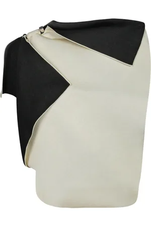 Jacquemus Femme, Tops, Jaune, Taille: 38 FR Haut sans manches jaune asymétrique