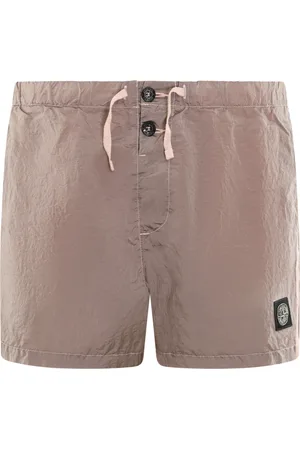 Stone Island Homme, Maillots de bain, Rose, Taille: L Nylon Metal Swim Trunks