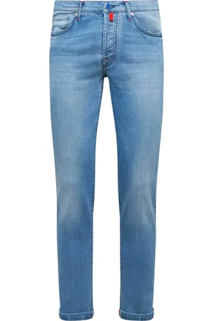 Kiton Homme, Jeans, Bleu, Taille: W33 Jean en coton ultra-slim