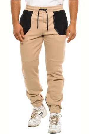 Karl Lagerfeld Homme, Pantalons, , Taille: M Pantalon de survêtement Sportif avec Bord-côtes et Poches Zippées