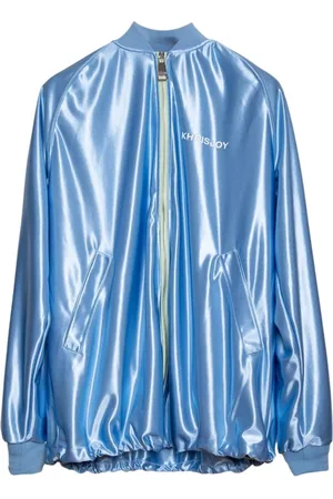 Khrisjoy Femme, Vestes, Bleu, Taille: 36 FR Veste de jogging ample à manches longues