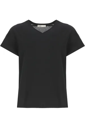 Khaite Femme, Tops, Noir, Taille: 42 FR Haut à Col V