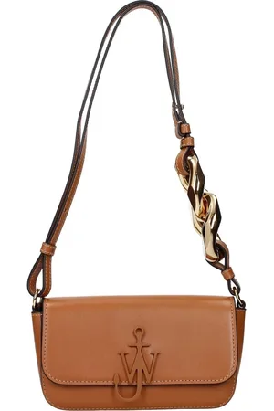 J.W.Anderson Femme, Sacs, Brun, Taille: ONE Size Sac bandoulière Ancre en cuir marron