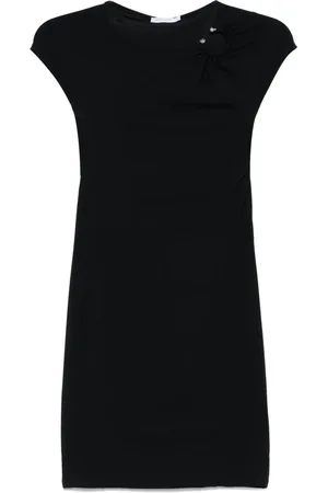 Patrizia Pepe Femme, Robes, Noir, Taille: 36 FR Robe Piercing