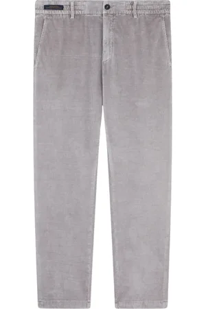 Paul & Shark Homme, Pantalons, Gris, Taille: M Pantalon Chino en Velours