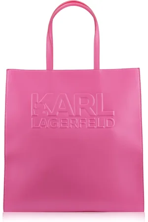 Karl Lagerfeld Femme, Sacs, Rose, Taille: ONE Size Sac à main avec fermeture éclair