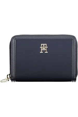 Tommy Hilfiger Femme, Accessoires, Bleu, Taille: ONE Size Portefeuille Bleu en Polyester