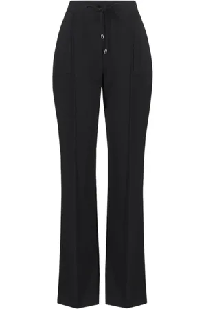 Joseph Ribkoff Femme, Pantalons, Noir, Taille: 48 FR Élégant Pantalon Large Noir