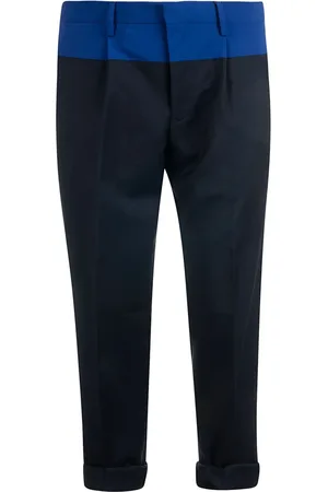 Tommy Hilfiger Homme, Pantalons, Bleu, Taille: W34 Pantalon Slim-fit