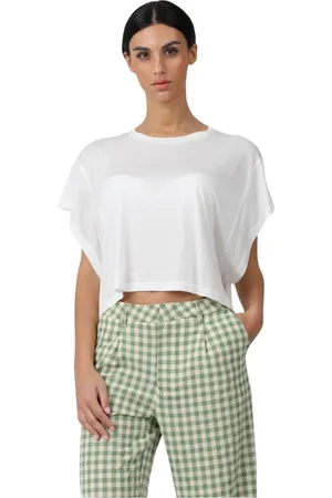 Dondup Femme, Tops, Blanc, Taille: 36 FR T-Shirt Casual