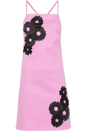 Msgm Femme, Robes, Rose, Taille: 40 FR Robe Rose pour Femmes