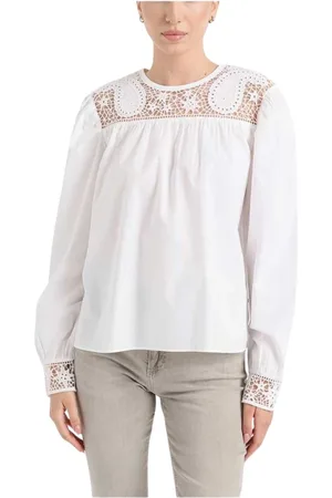 HUGO BOSS Femme, Blouses et Chemises, Blanc, Taille: 44 FR Chemise Classique