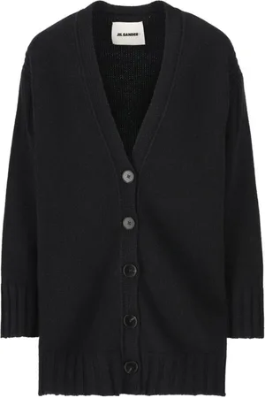Jil Sander Femme, Pulls, Noir, Taille: 36 FR Cardigan