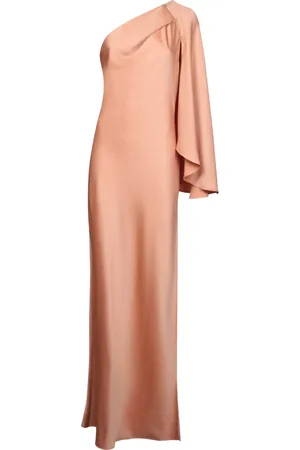 GENNY Femme, Robes, , Taille: 36 FR Robe en Satin Une Épaule