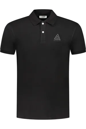Iceberg Homme, Tops, Noir, Taille: S Polo Noir Triangle