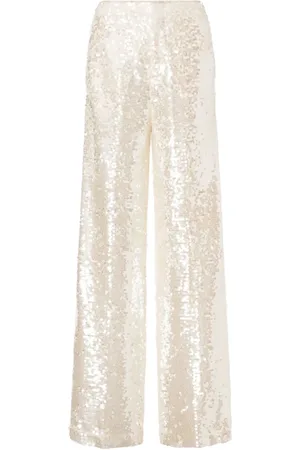 Serafini Femme, Pantalons, , Taille: 38 FR Pantalon Large Orné de Sequins