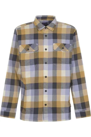 Patagonia Homme, Chemises, Multicolore, Taille: M Chemise en Flanelle Fjord Mi-Lourde