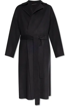 Kenzo Femme, Manteaux, Noir, Taille: 40 FR Manteau croisé