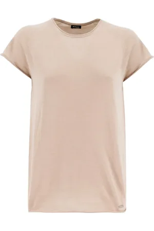 Kiton Femme, Tops, , Taille: 36 FR T-shirt de luxe en mélange de soie à col rond