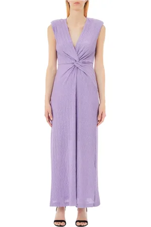 Liu Jo Femme, Robes, Violet, Taille: 36 FR Robe Tunique en Jersey