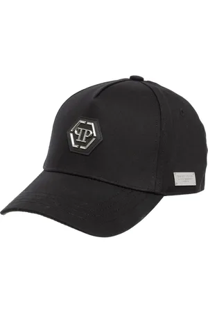 Philipp Plein Homme, Accessoires, Noir, Taille: ONE Size Casquette Hexagon
