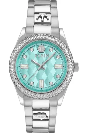 Philipp Plein Femme, Accessoires, Bleu, Taille: ONE Size Montre Queen