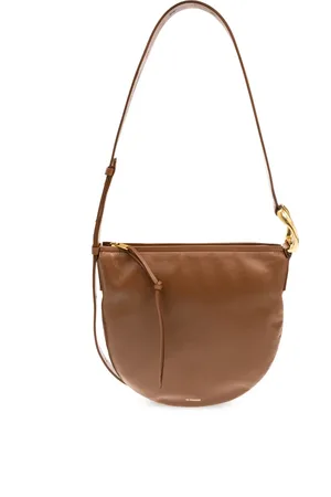 Jil Sander Femme, Sacs, Brun, Taille: ONE Size Moon Small Shoulder Bag