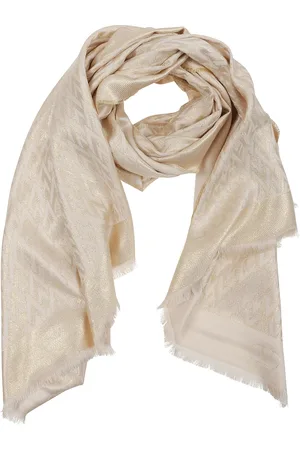 VALENTINO GARAVANI Femme, Accessoires, , Taille: ONE Size Étole Dorée Lurex Toute La V