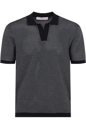 Orlebar Brown Homme, Tops, Bleu, Taille: S Polo 2-Tons