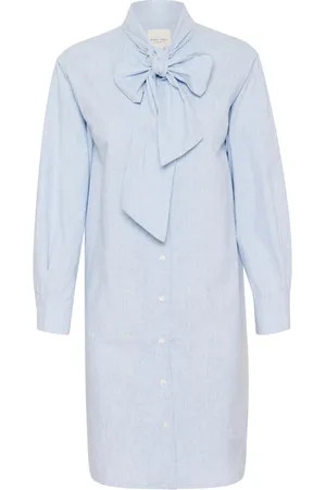 Part Two Femme, Robes, Bleu, Taille: 38 FR Robe Chemise Style Windsurfer