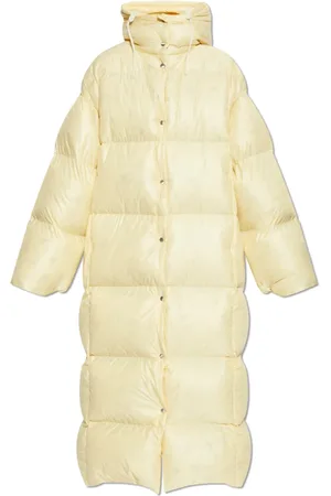 Jil Sander Femme, Manteaux, Jaune, Taille: 40 FR Manteau en duvet
