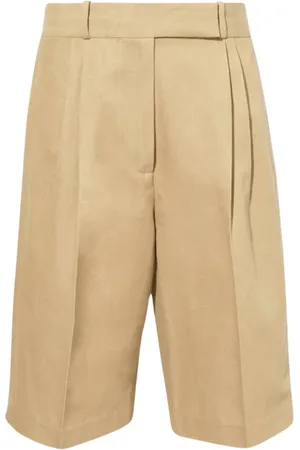 Proenza Schouler Femme, Shorts, , Taille: 42 FR Bermuda Court en Coton et Lin