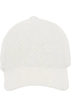 IRO Femme, Accessoires, Gris, Taille: ONE Size Casquette Visière Ronde avec Logo Brodé