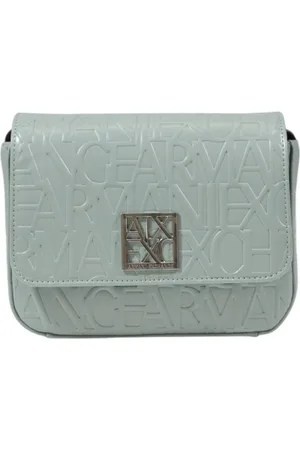 Armani Exchange Femme, Sacs, Vert, Taille: ONE Size Sac Femme Printemps/Été en Polyuréthane