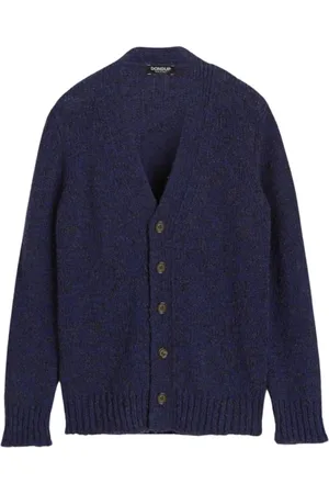 Dondup Homme, Pulls, Bleu, Taille: S Cardigan Bouclé