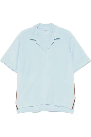 Paul Smith Homme, Tops, Bleu, Taille: XL Polo Bleu Manches Courtes