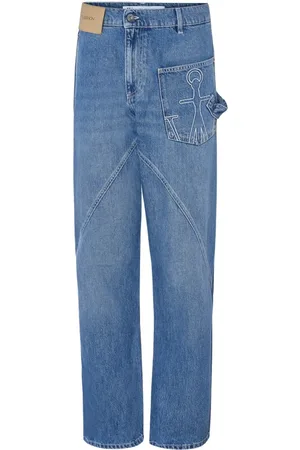 J.W.Anderson Homme, Jeans, Bleu, Taille: W33 Jean de travail torsadé