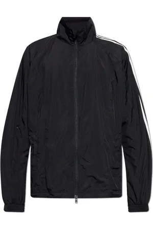 Y-3 Homme, Vestes, Noir, Taille: XL Pull Zippé Noir Col Montant Manches Longues
