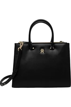 Tommy Hilfiger Femme, Sacs, Noir, Taille: ONE Size Sac à main moyen